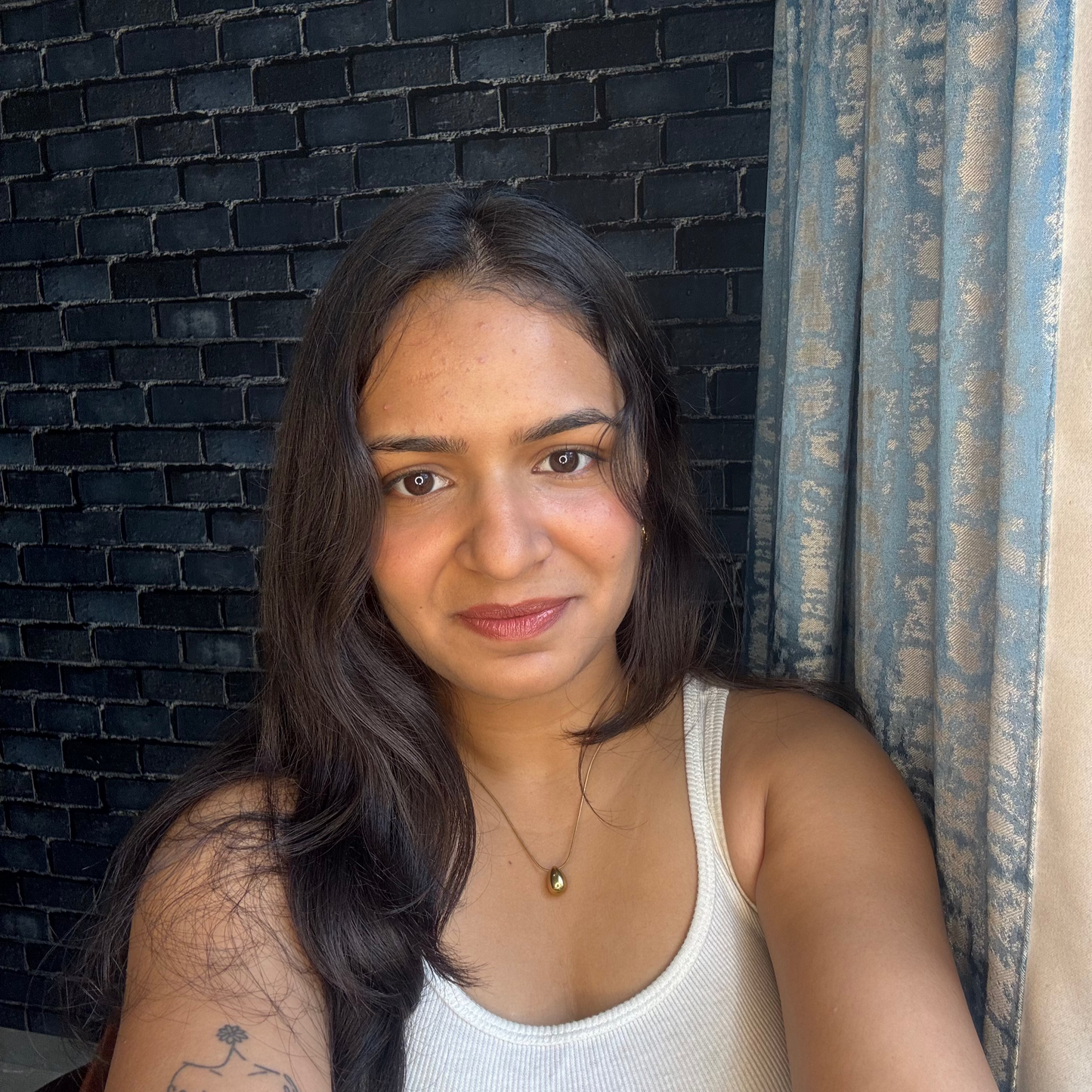 Gold Tear-Drop Necklace