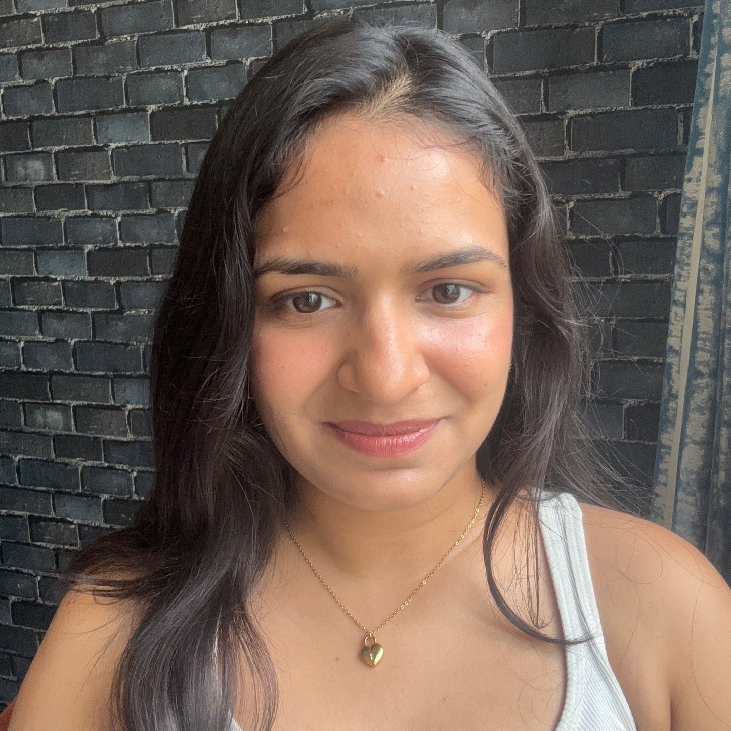 Gold Heart-Lock Necklace