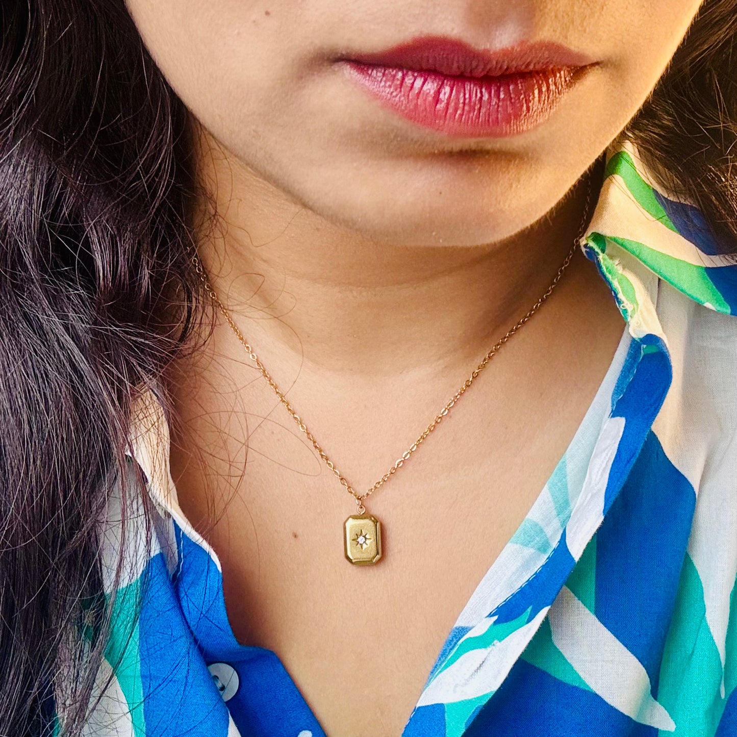 Gold Sparkle Necklace