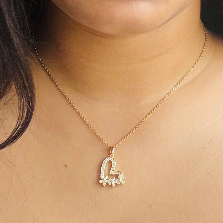 Heart In Bloom Necklace