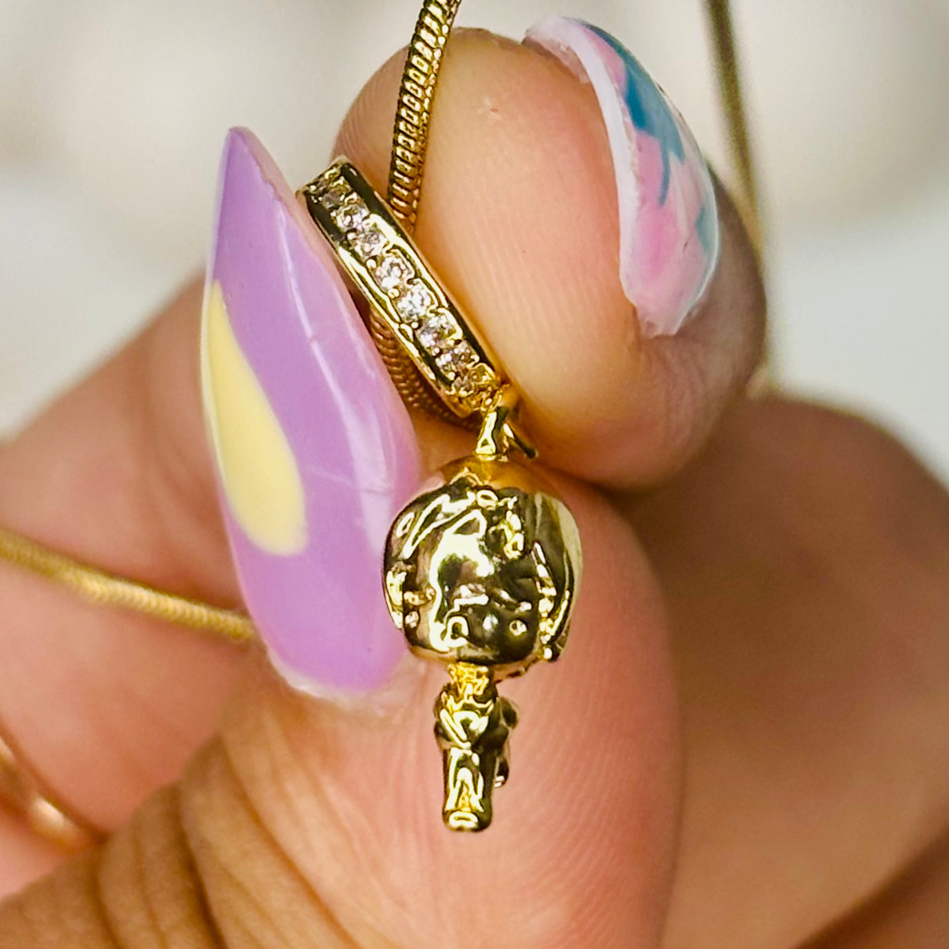 Golden Doll Necklace