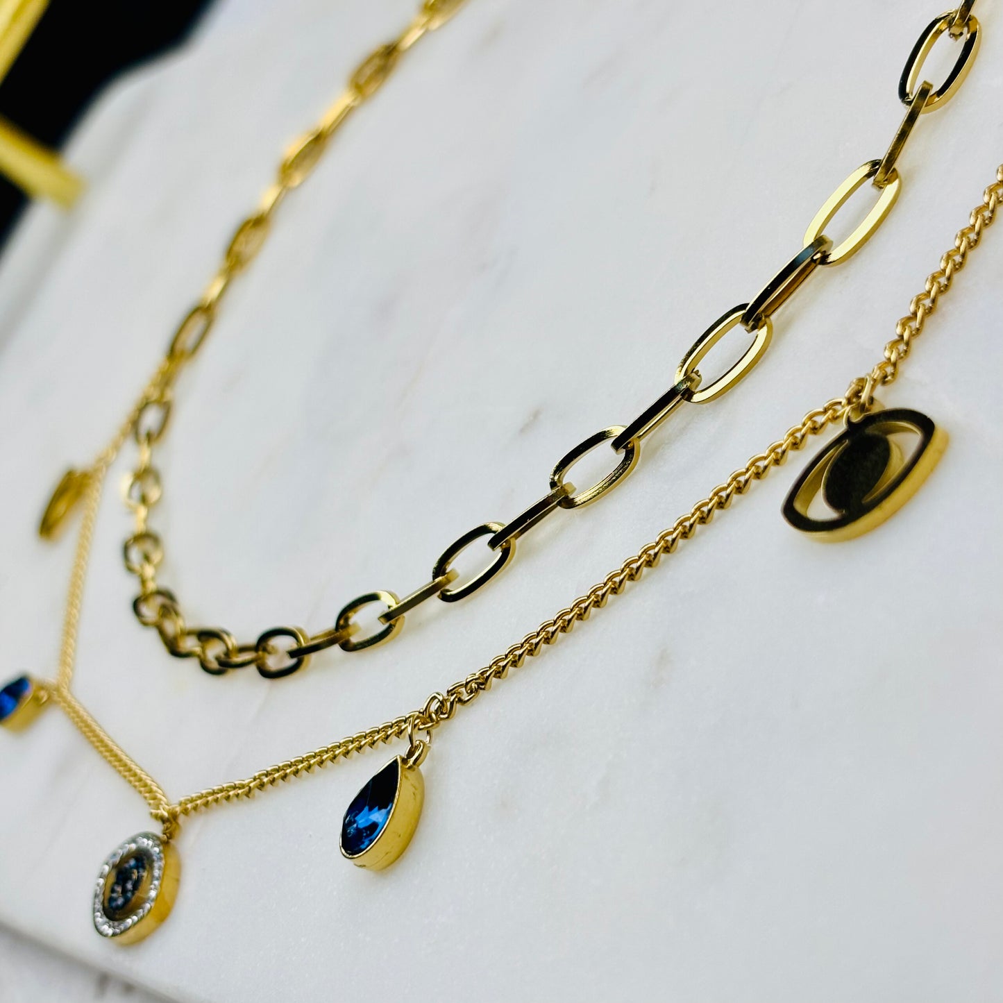 Evil-Eye Layered Necklaces