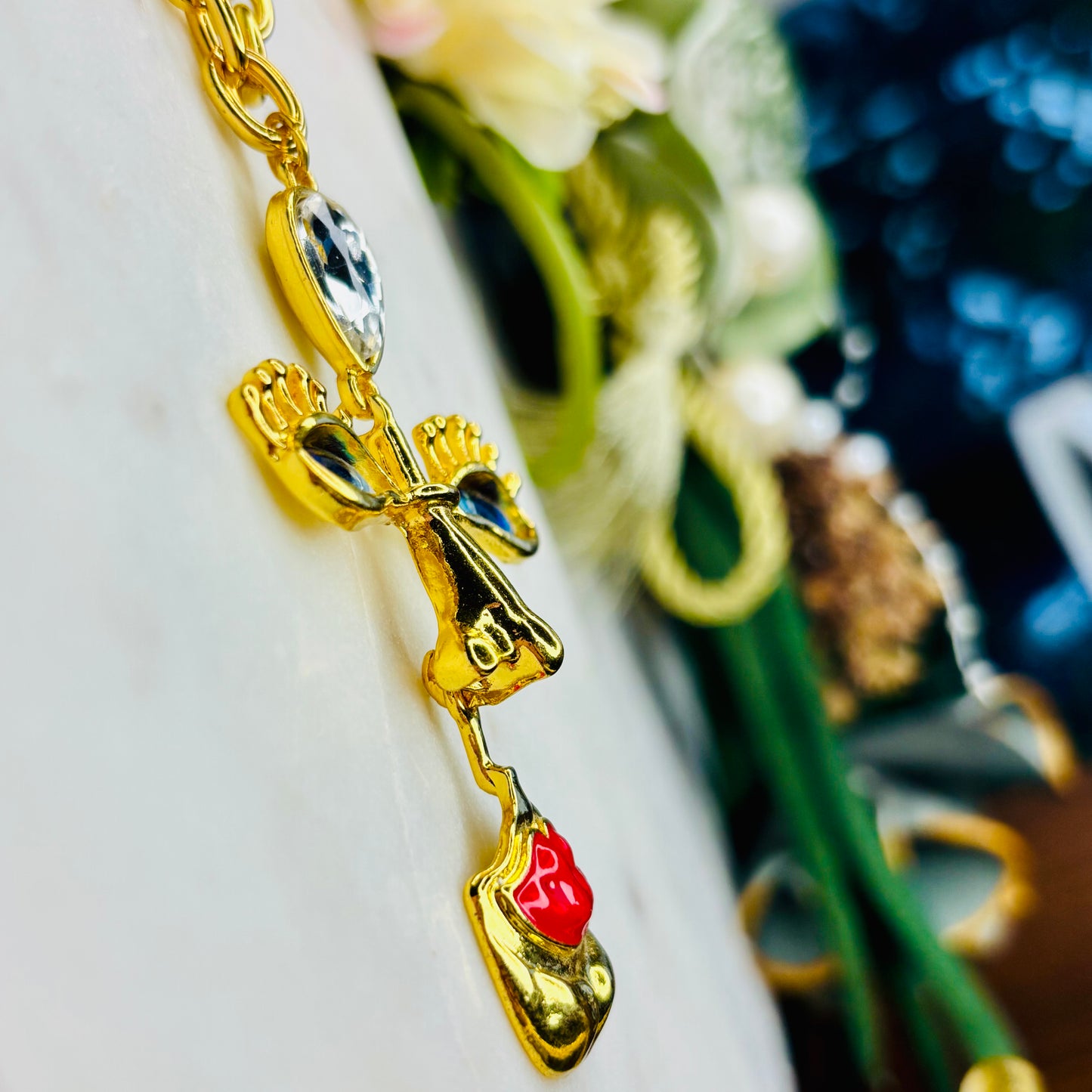 Face Forward Statement Necklace