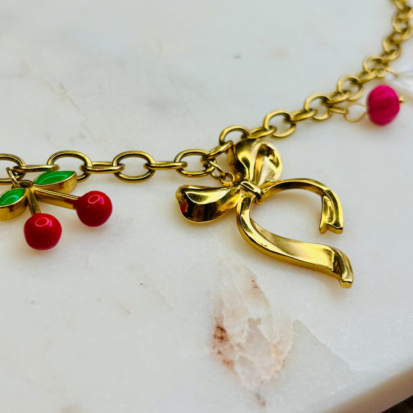 Vacation Coquette Charm Necklace