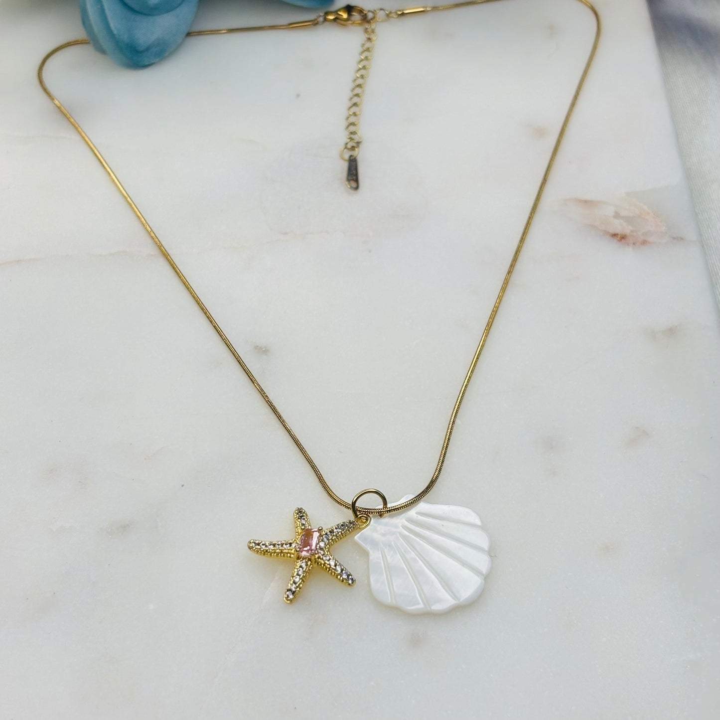 Shell & Starfish Necklace