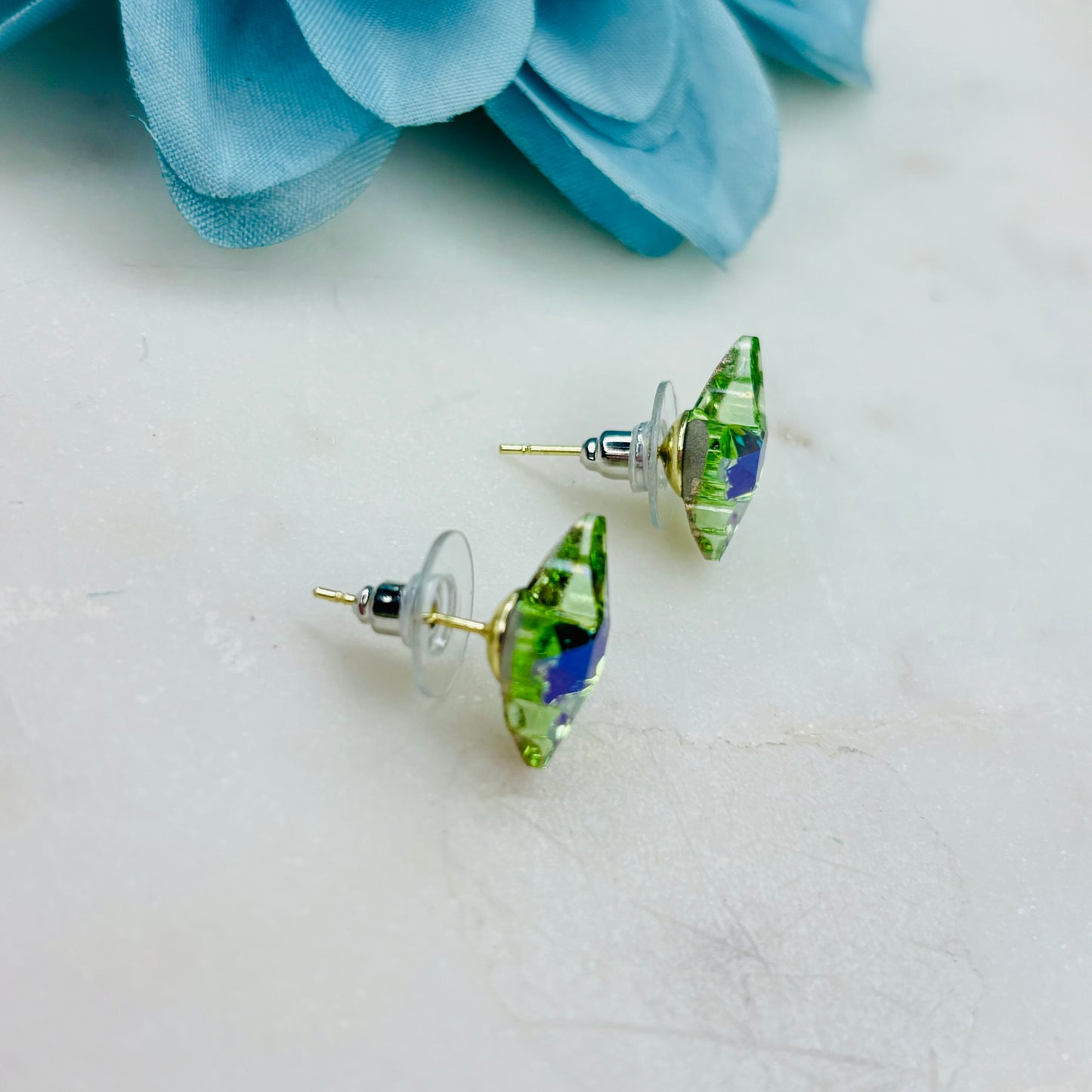 Aurora Butterfly Studs