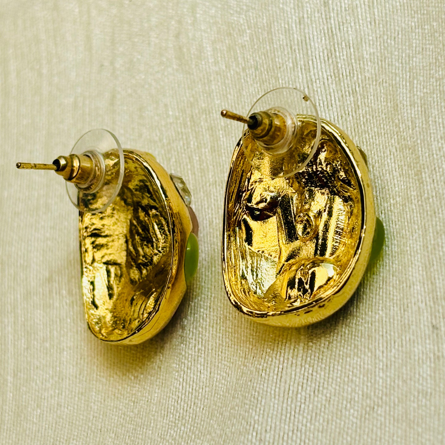 Multicolor Gemstone Dome Studs