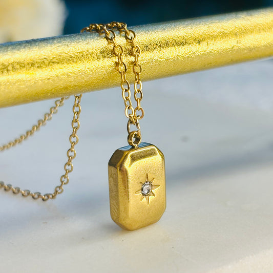 Gold Sparkle Necklace