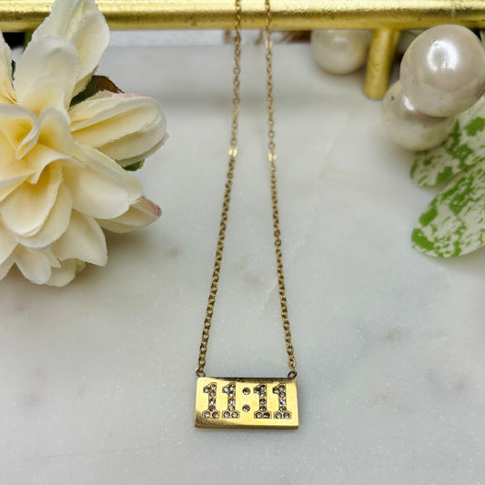 11:11 Sparkle Necklace