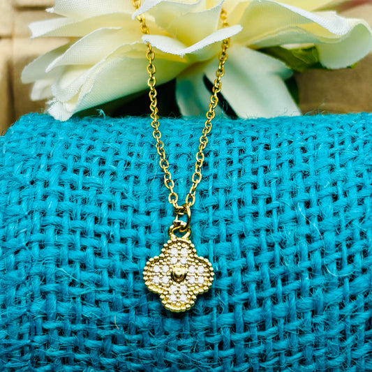 Clover Spark Necklace