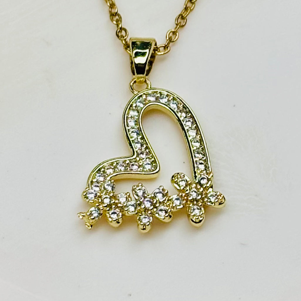 Heart In Bloom Necklace