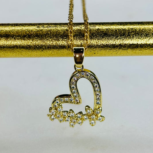 Heart In Bloom Necklace