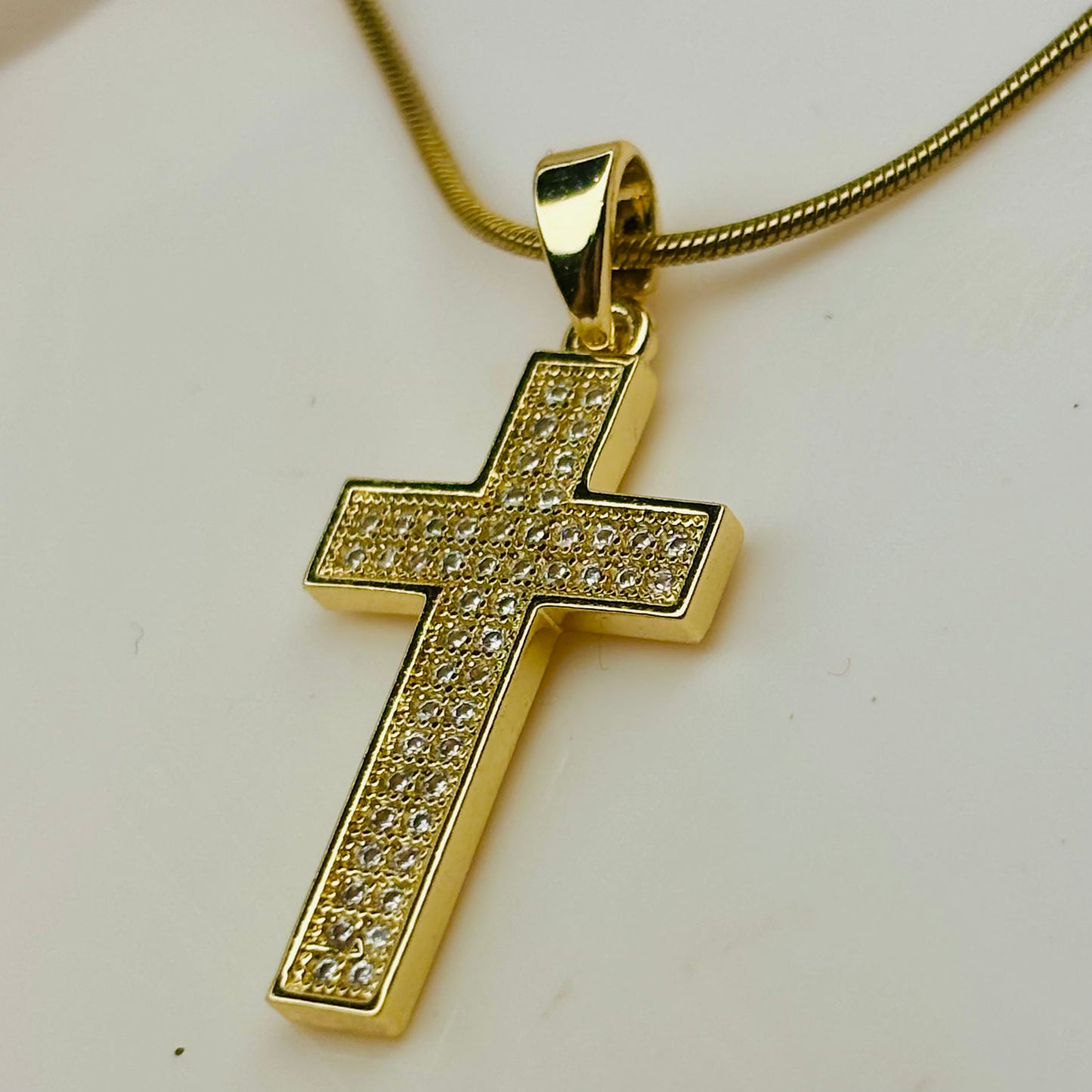 Gold Cross Necklace