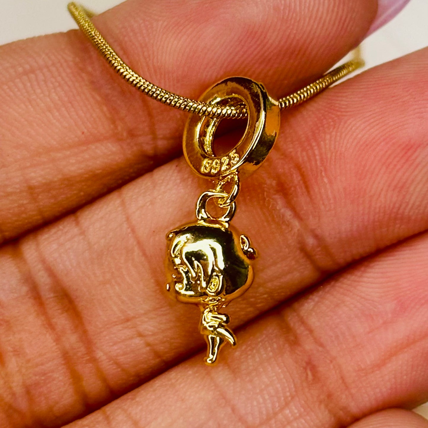 Golden Doll Necklace