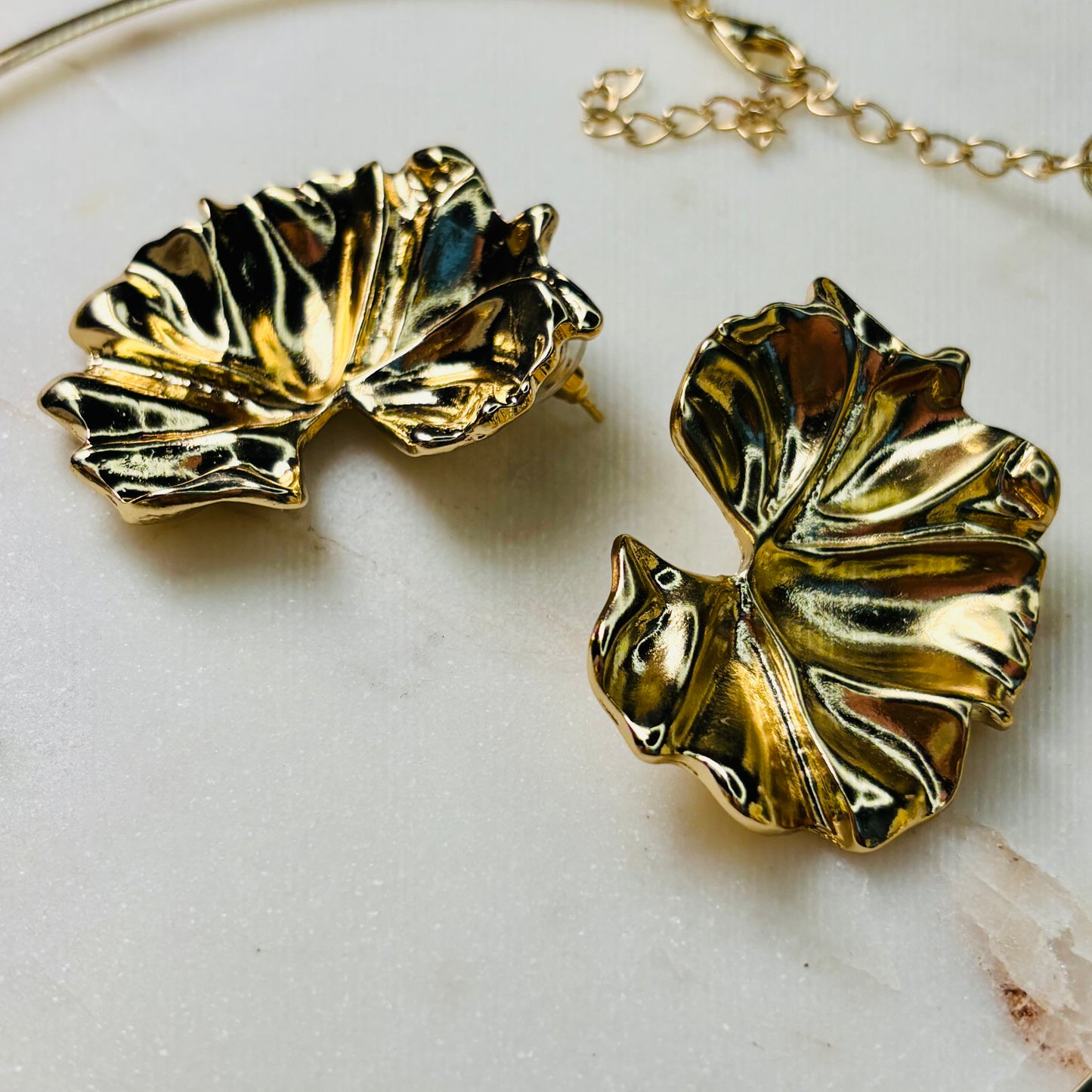 Tropical Leaf Hasli Set