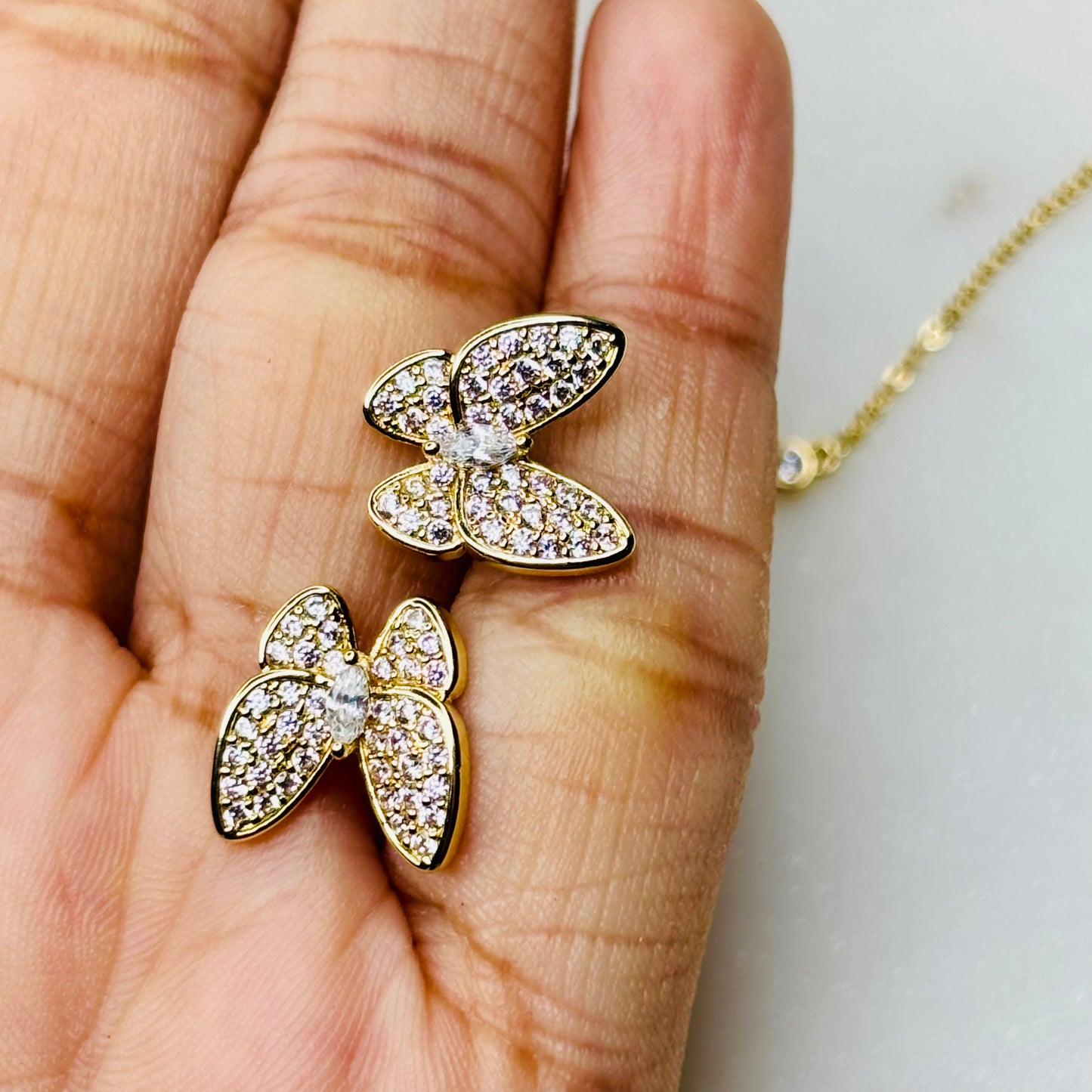 Butterfly Jewellery Set