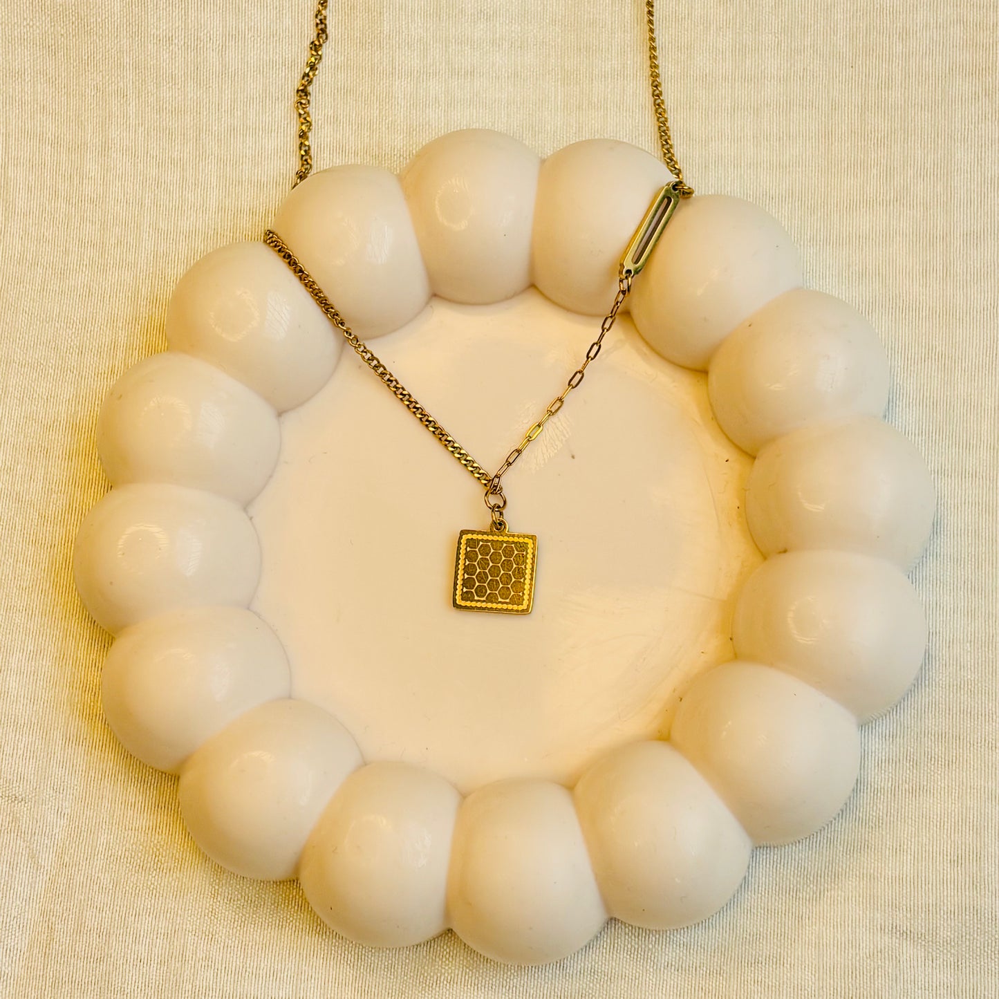 Honey-Comb Necklace