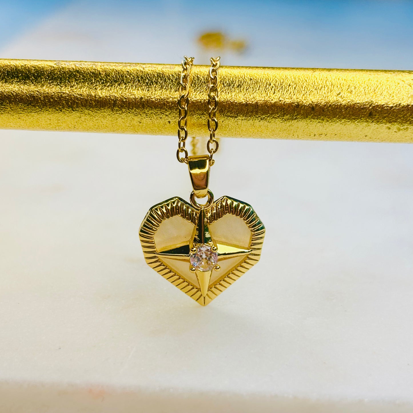 Starry Heart Zircon Set