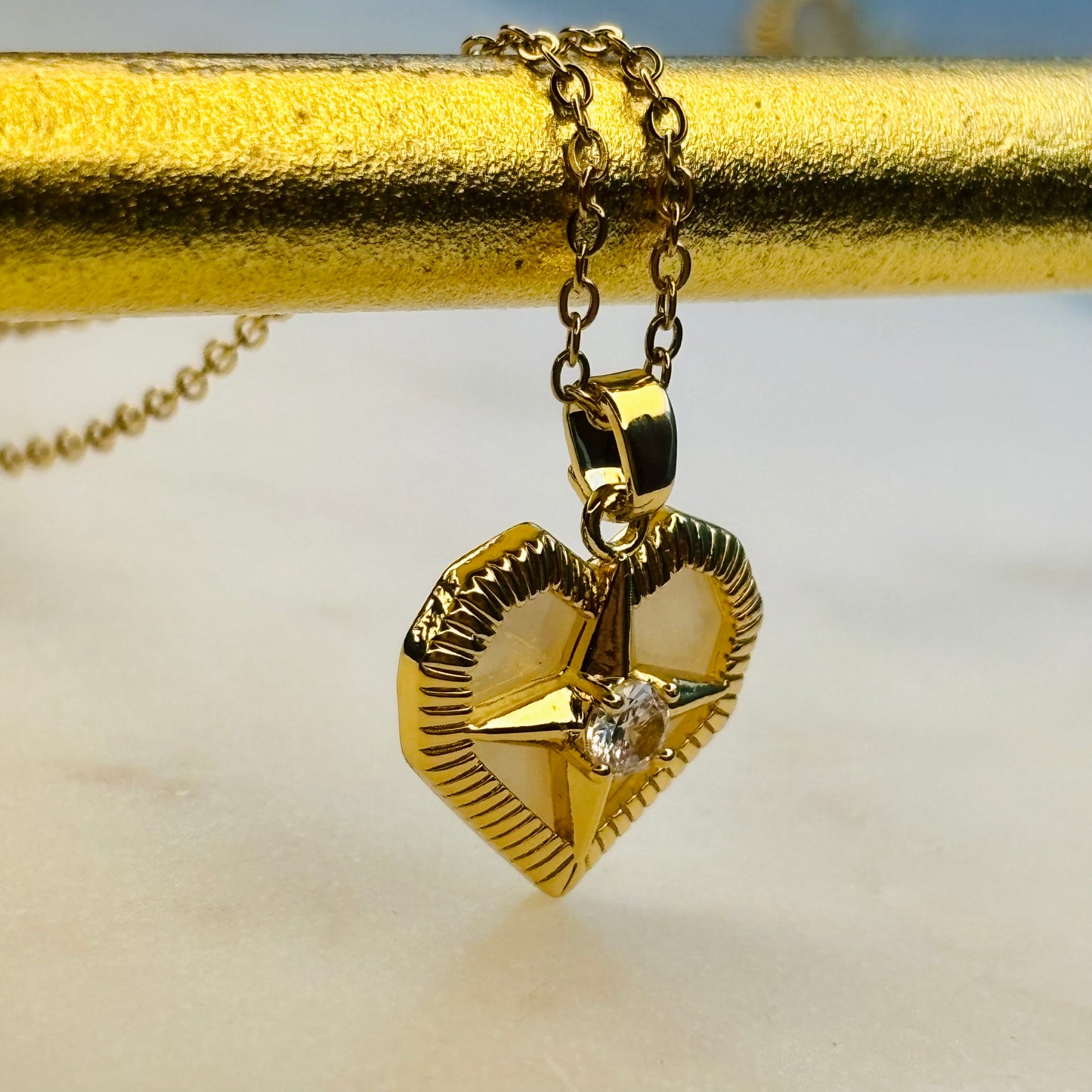 Starry Heart Zircon Set