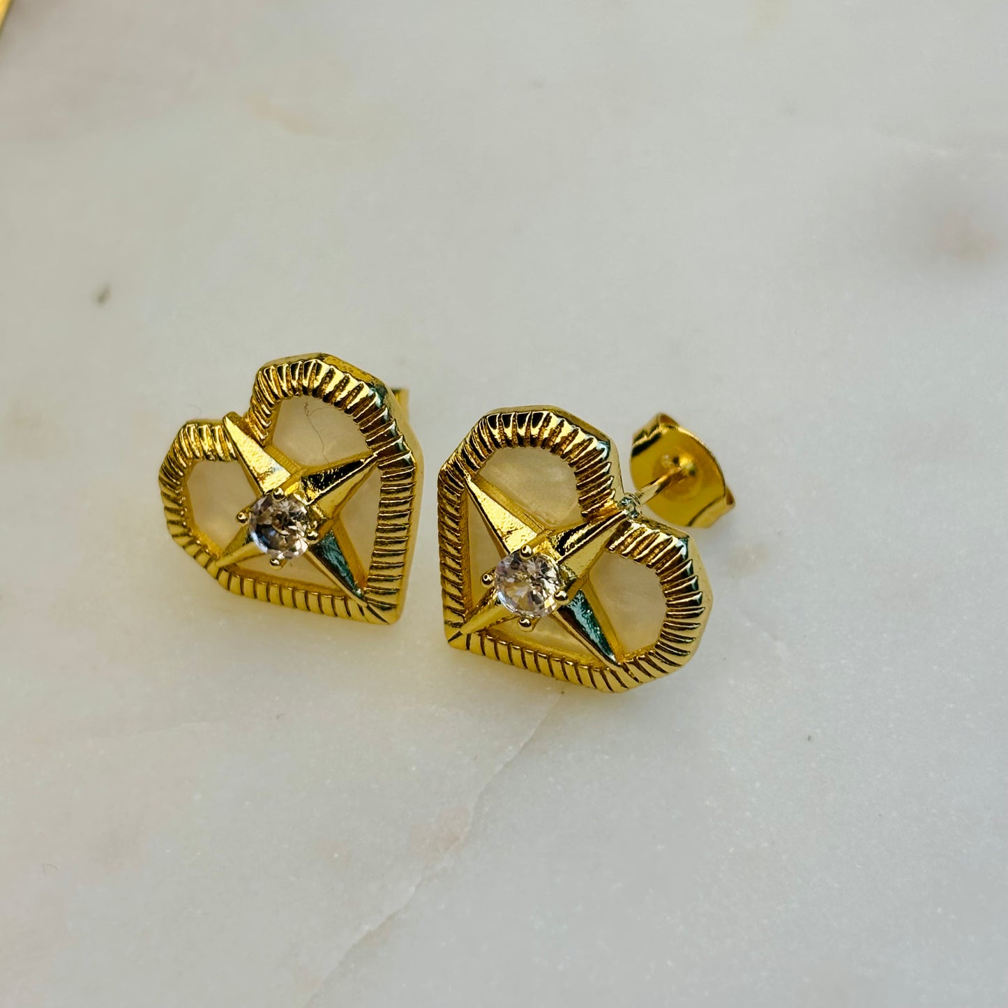 Starry Heart Zircon Set