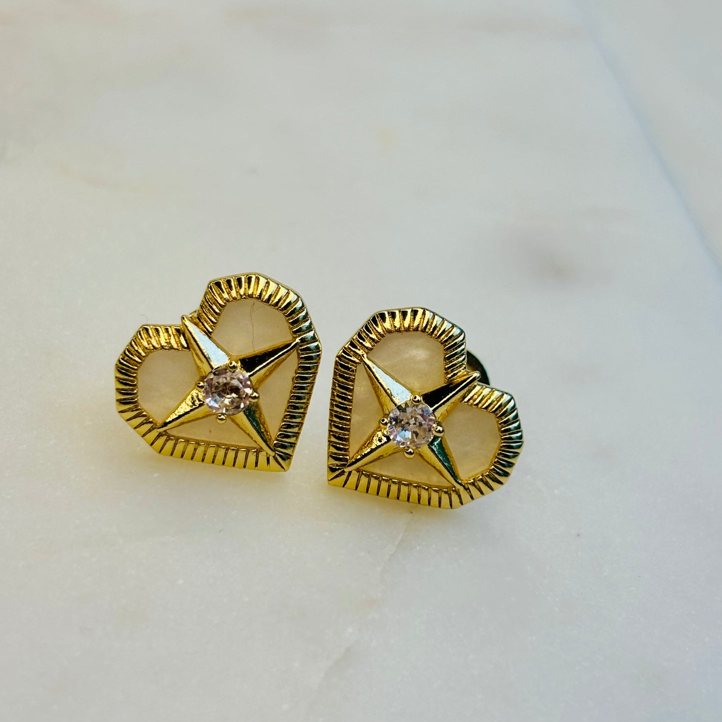 Starry Heart Zircon Set