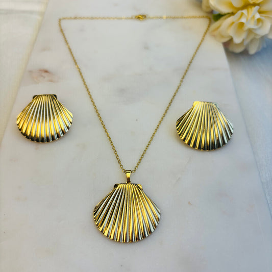 Golden Seashell Set