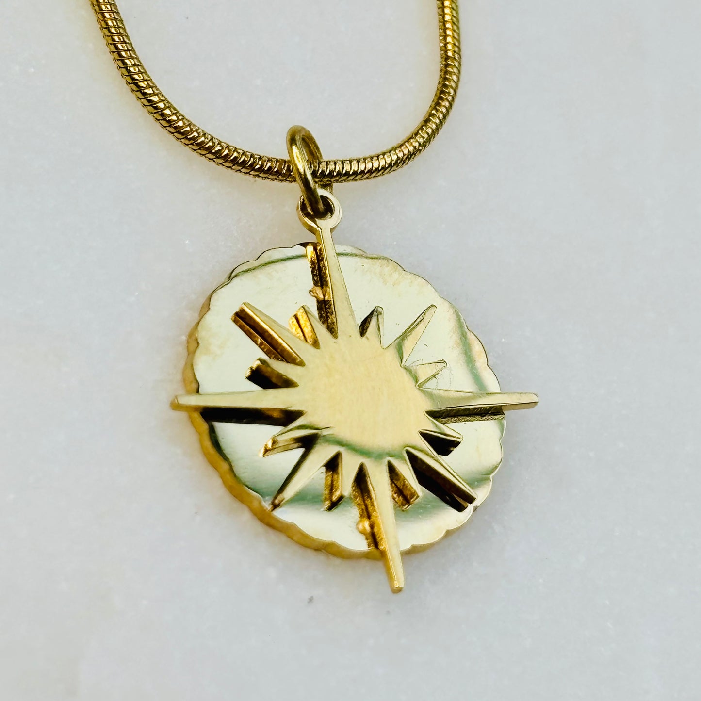 Sun Double-Layered Necklace