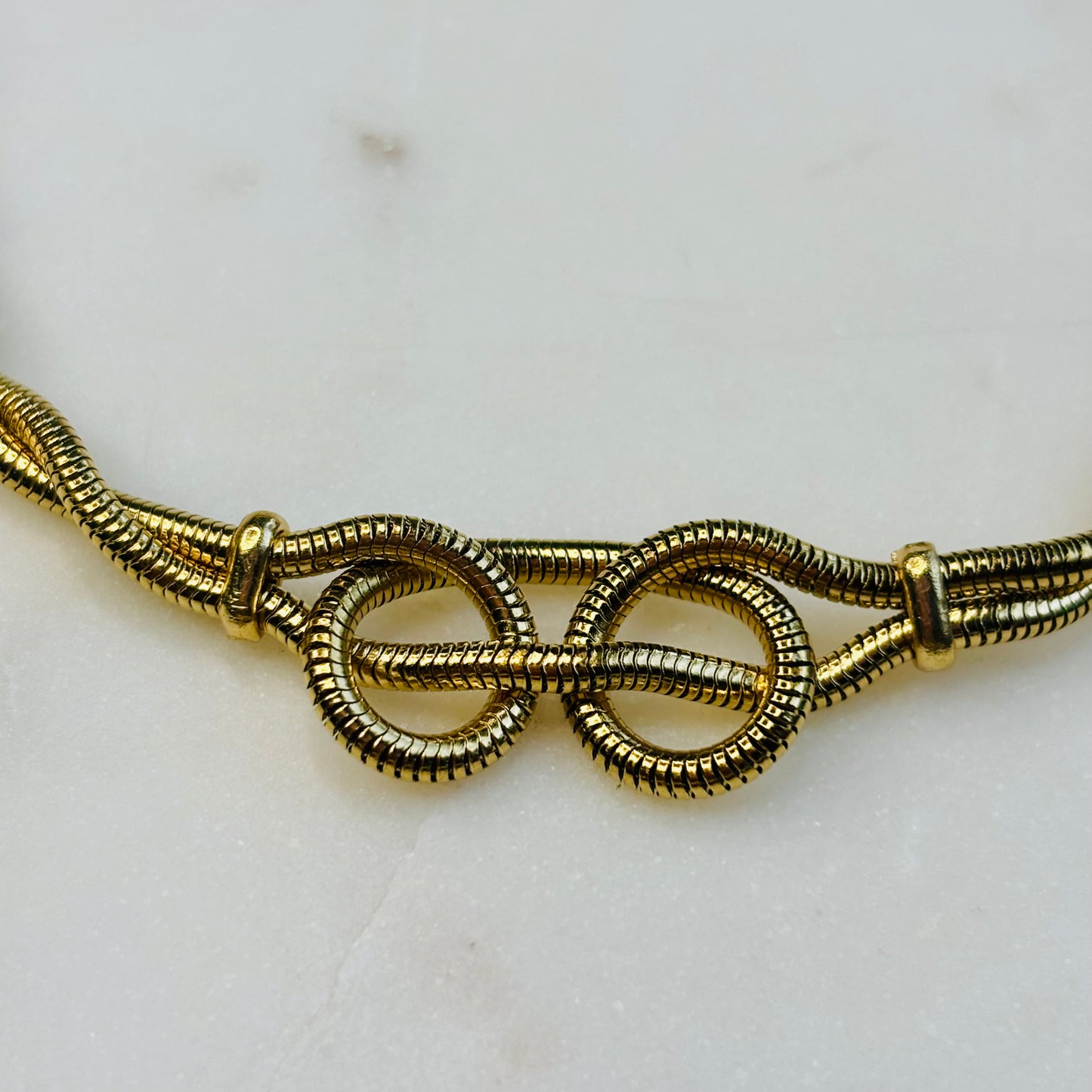 Twisted Snake Chain Necklace