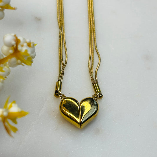 Magnetic Heart Necklace