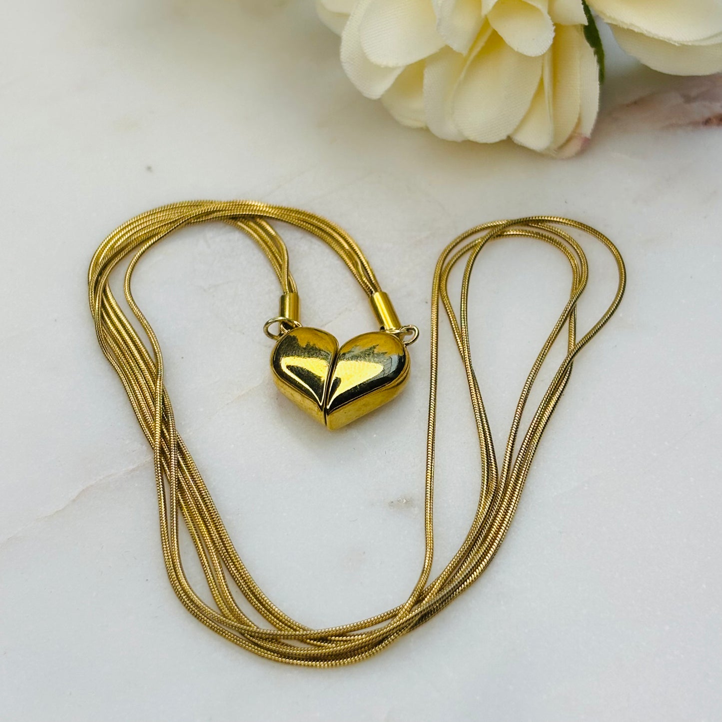 Magnetic Heart Necklace