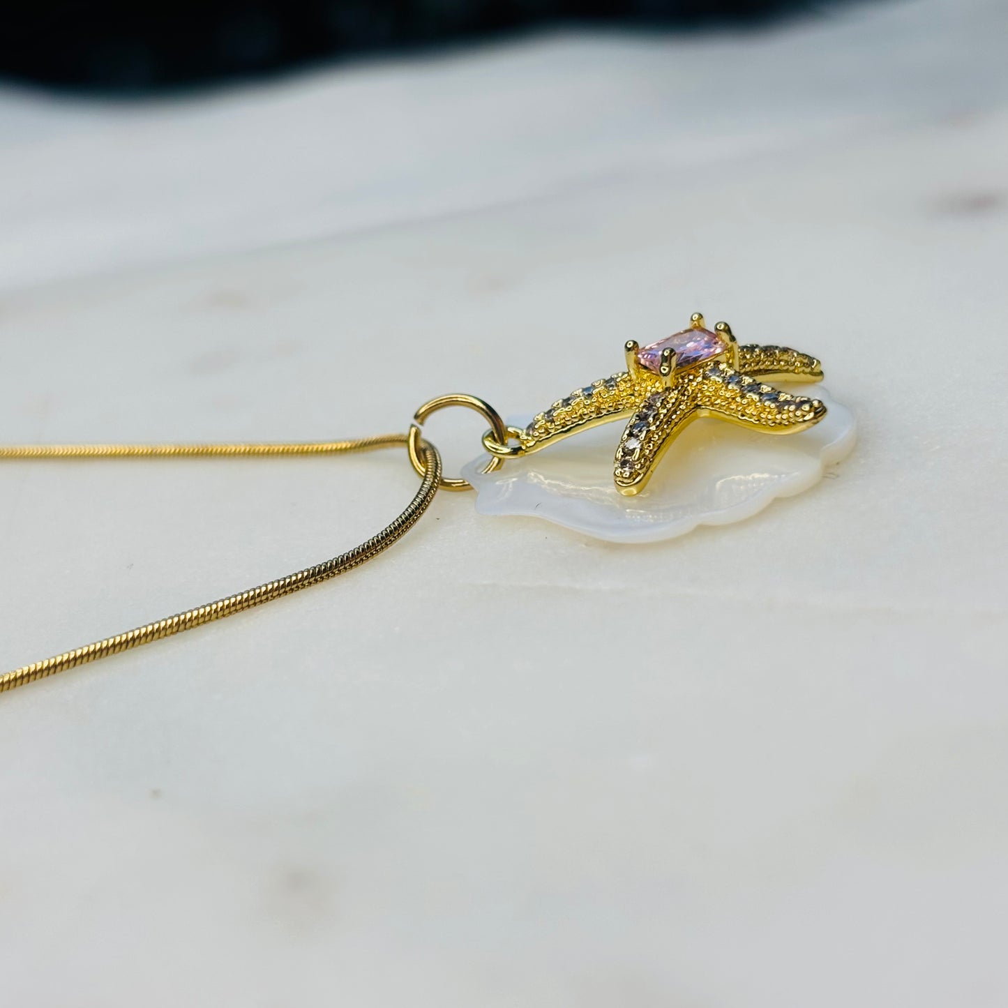 Shell & Starfish Necklace