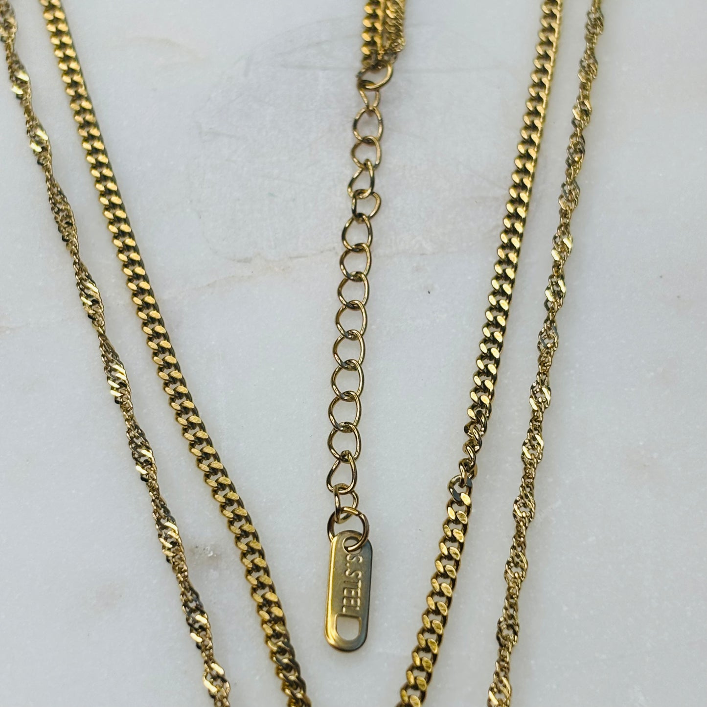 Knotted Serpent Layered Necklace