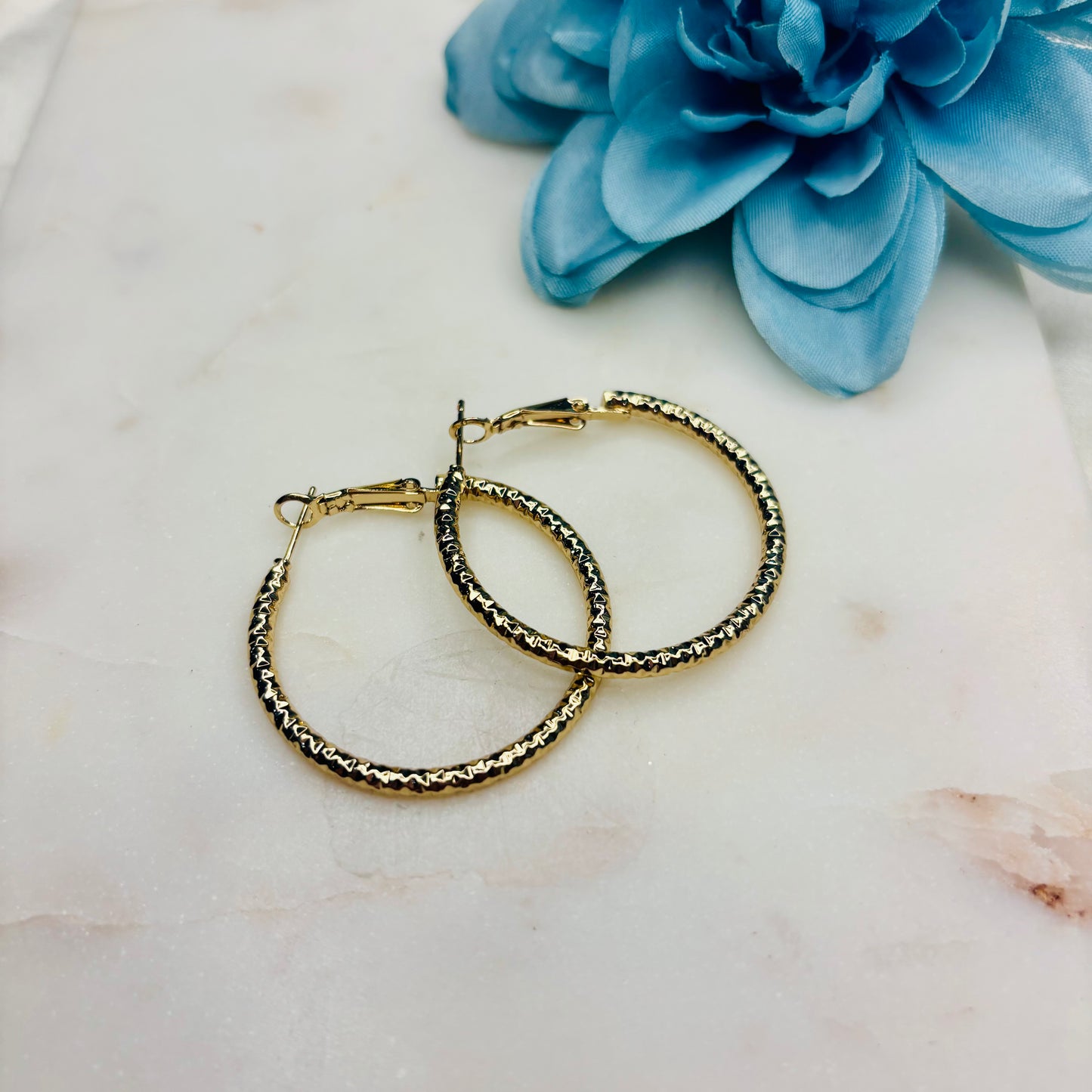 Daily Textured Hoops