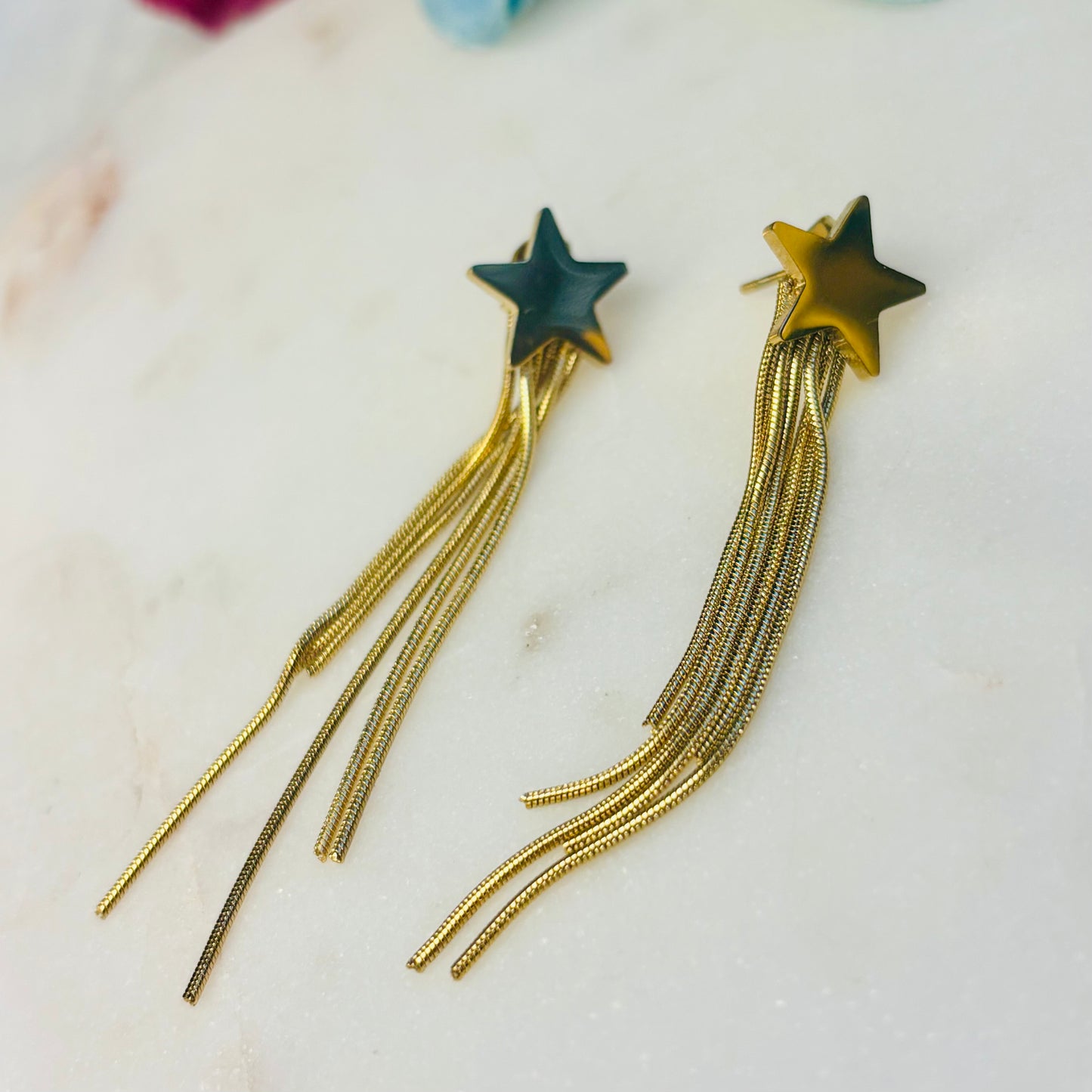 Star Cascade Earrings