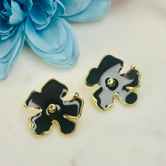 Midnight Bloom Earrings