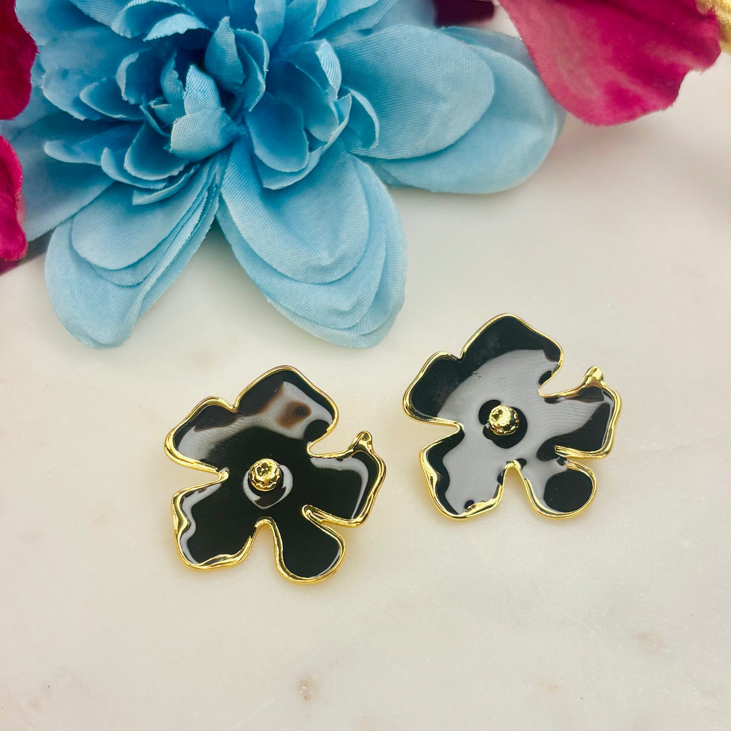 Midnight Bloom Earrings