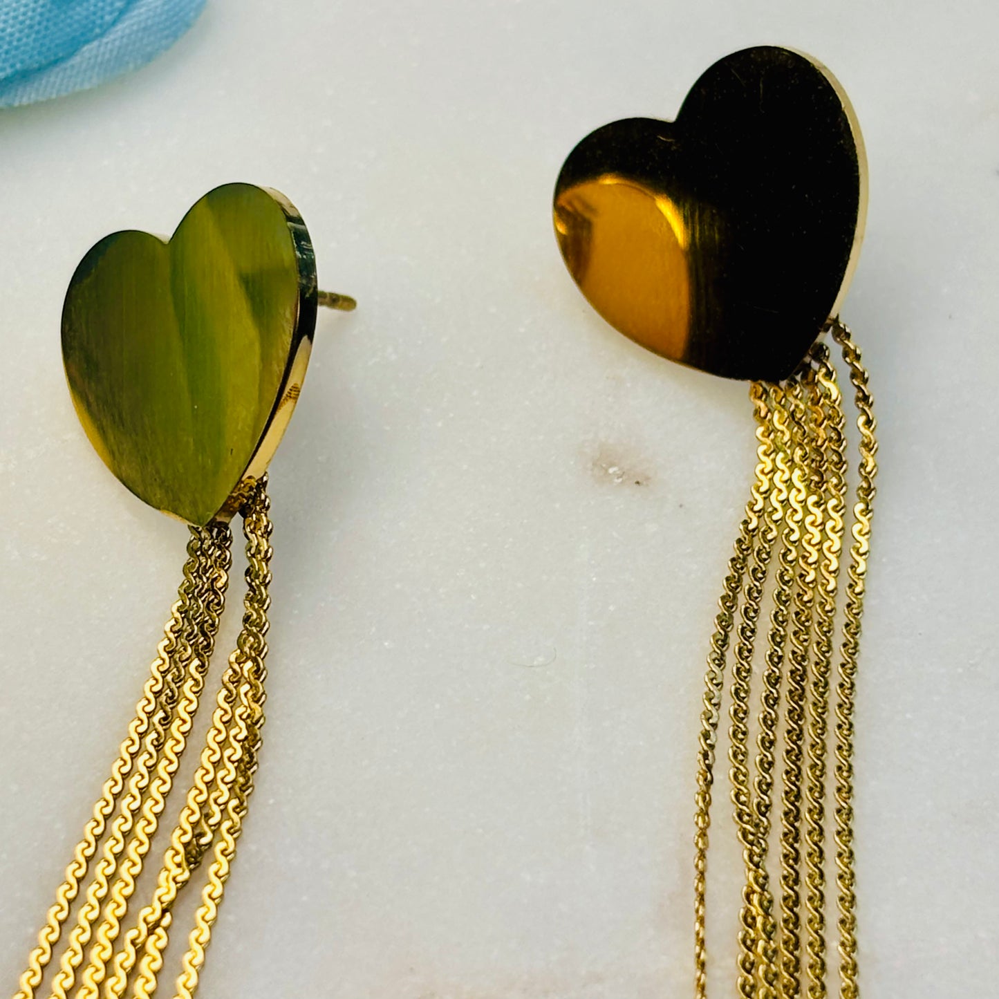 Golden Tassel Danglers