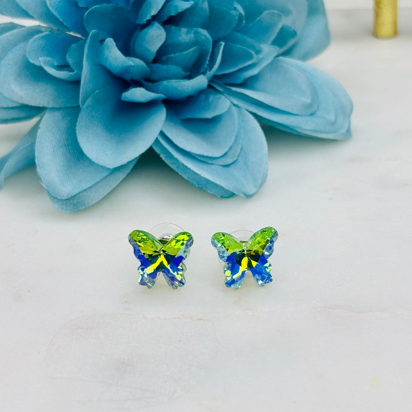 Aurora Butterfly Studs