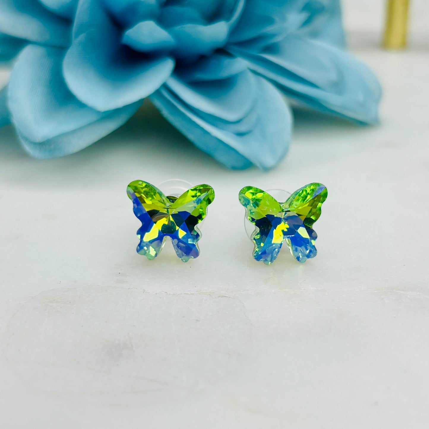 Aurora Butterfly Studs