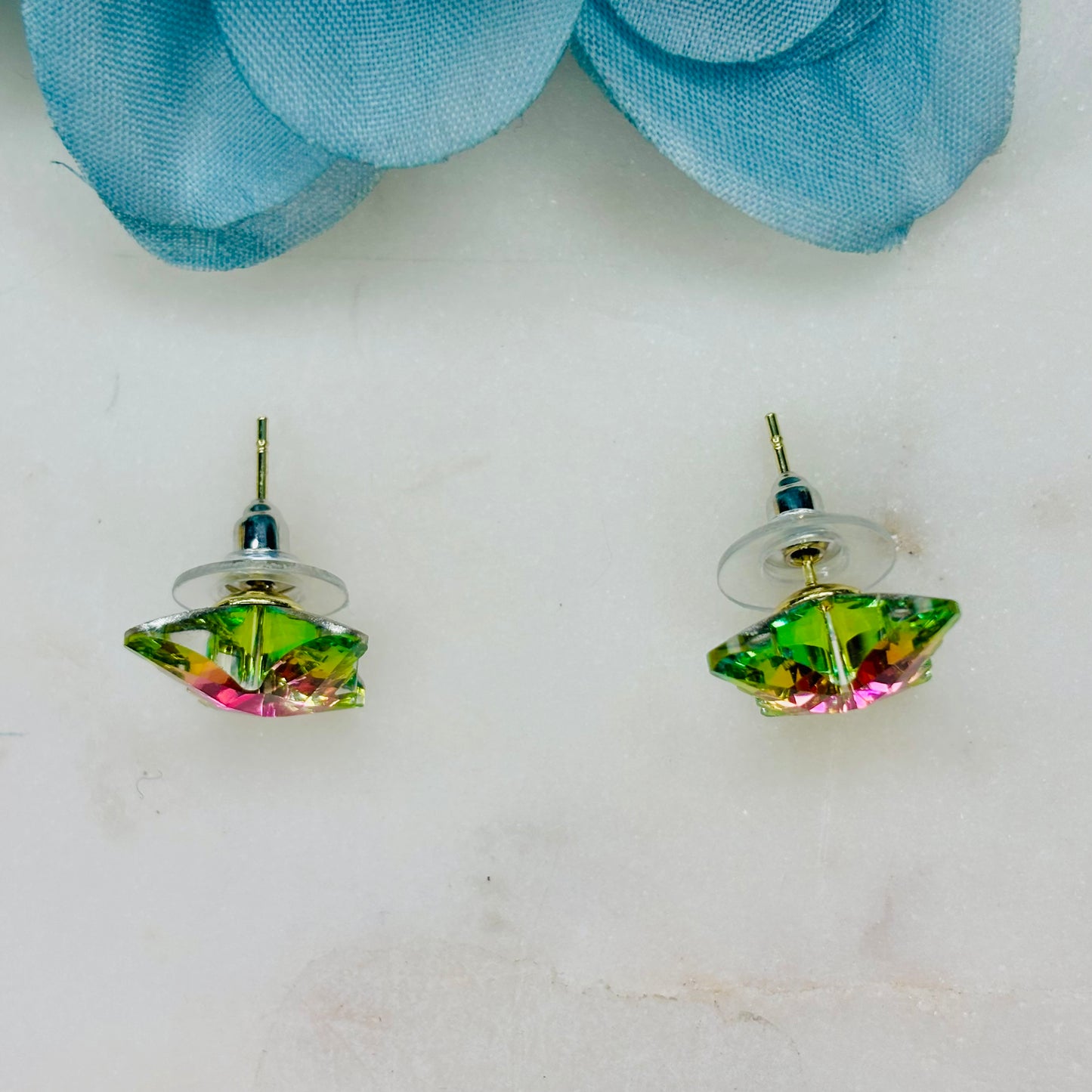 Pink Crystal Butterfly Tops