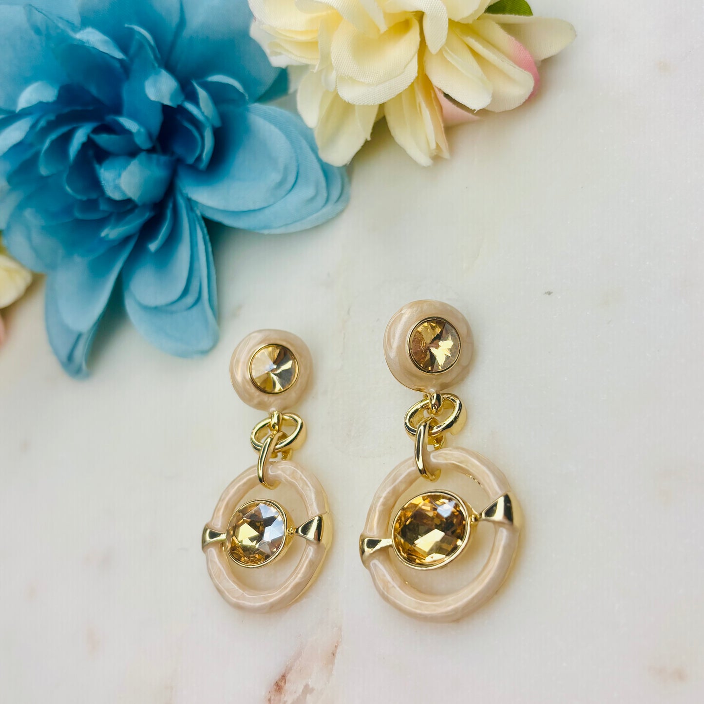 Peach Dream Danglers