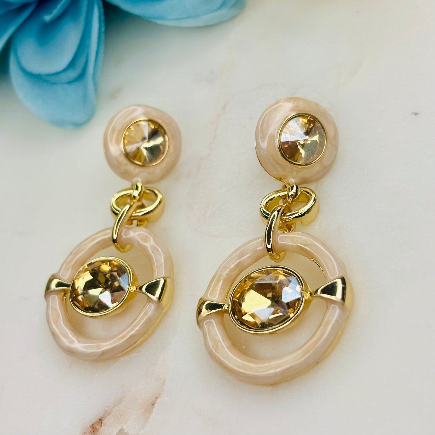 Peach Dream Danglers