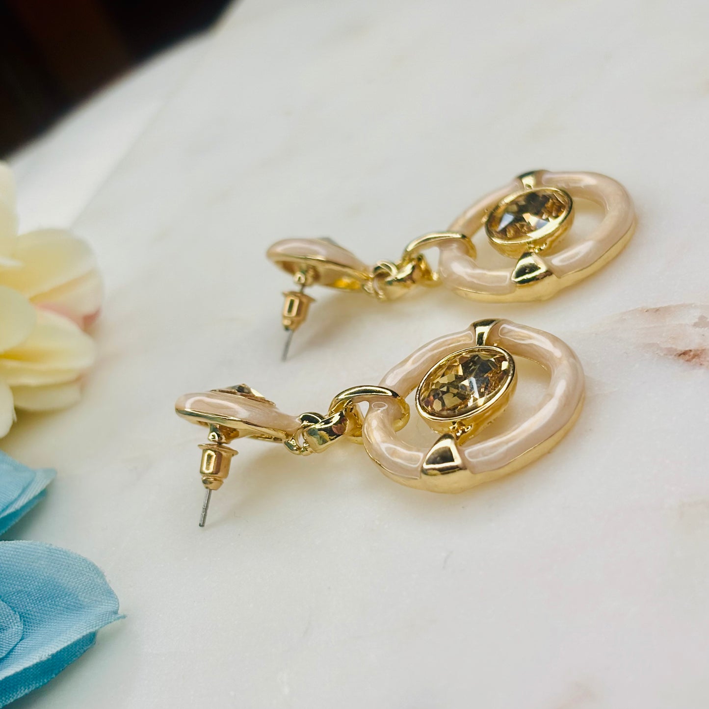 Peach Dream Danglers