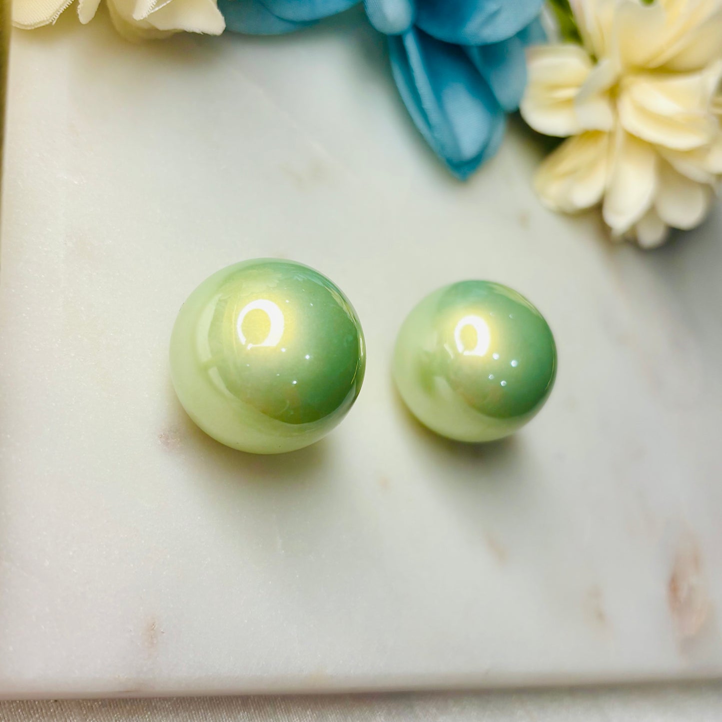 Forest Pearl Studs