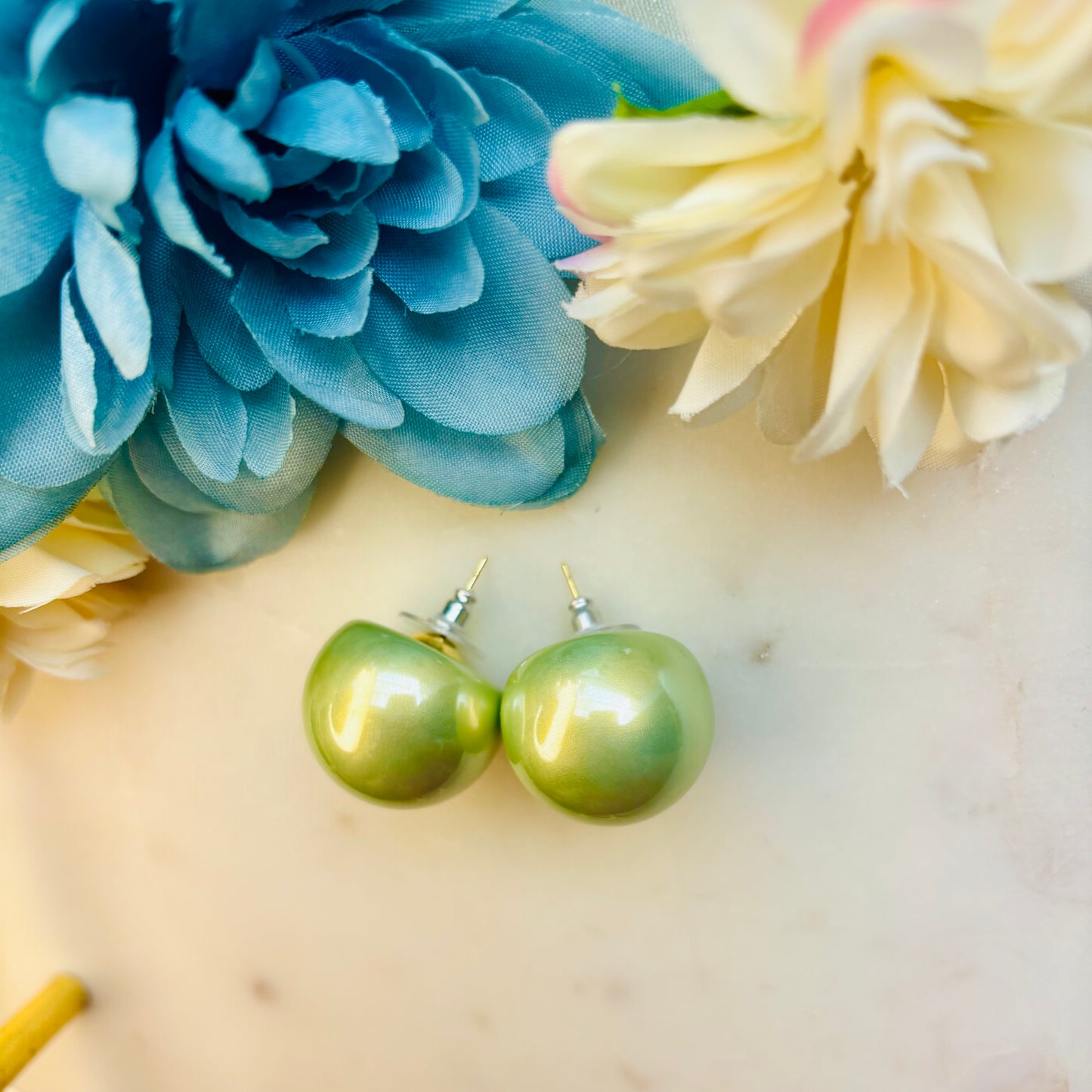 Forest Pearl Studs