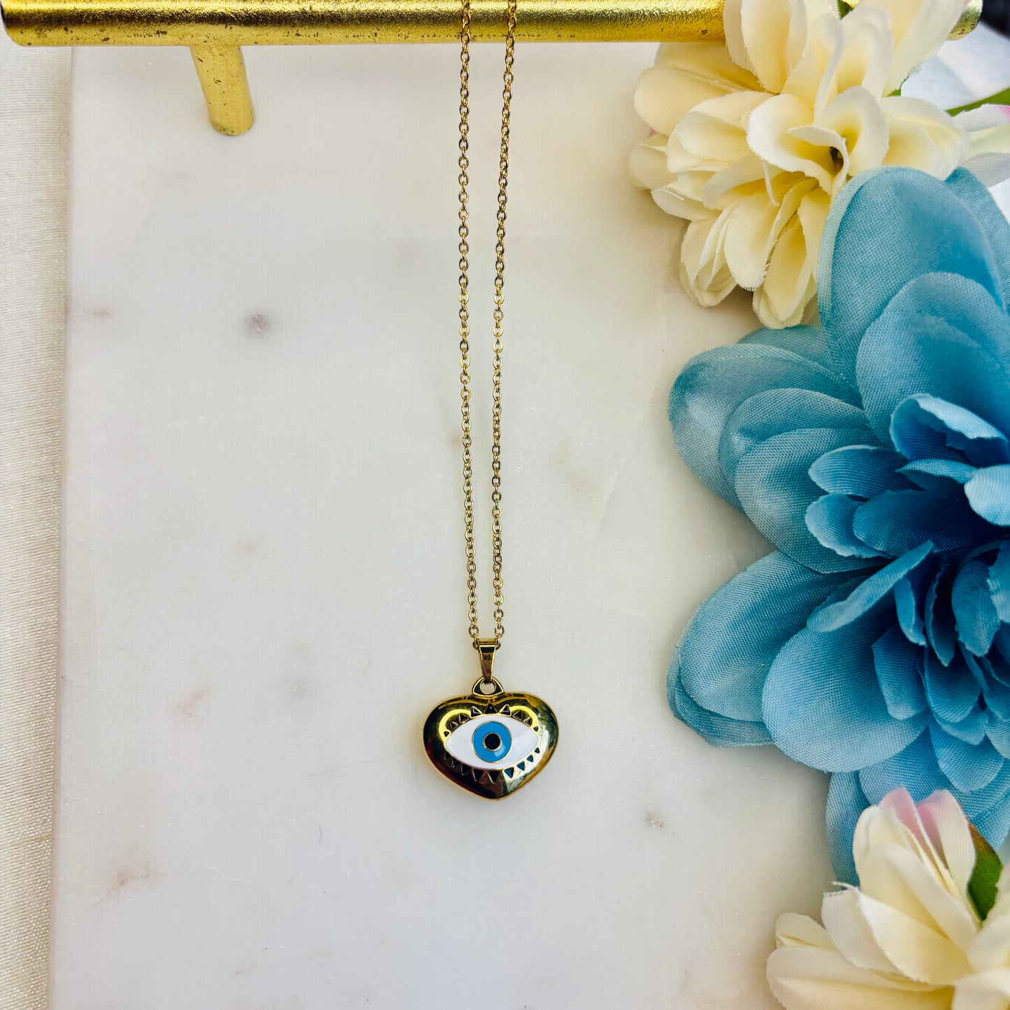 Evil-Eye Necklace Set