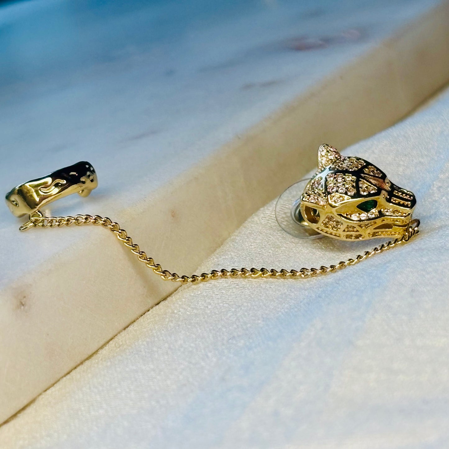 Leopard Earring & Cuff