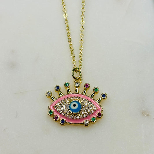 Mystic Wink Necklace
