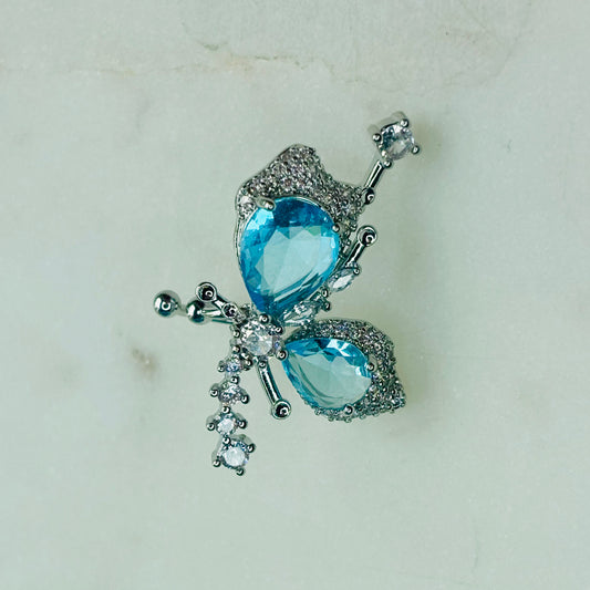 Crystal Butterfly Ear-Cuff