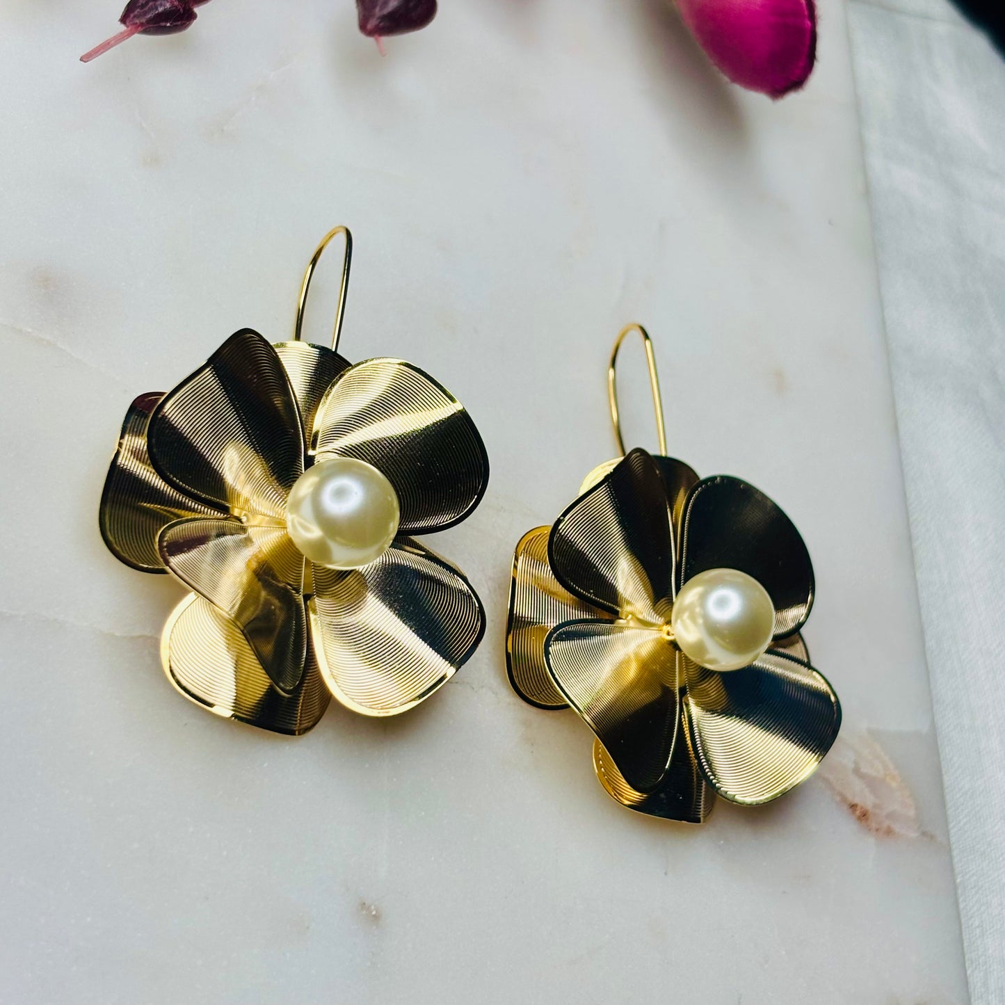 Golden Bloom Earrings